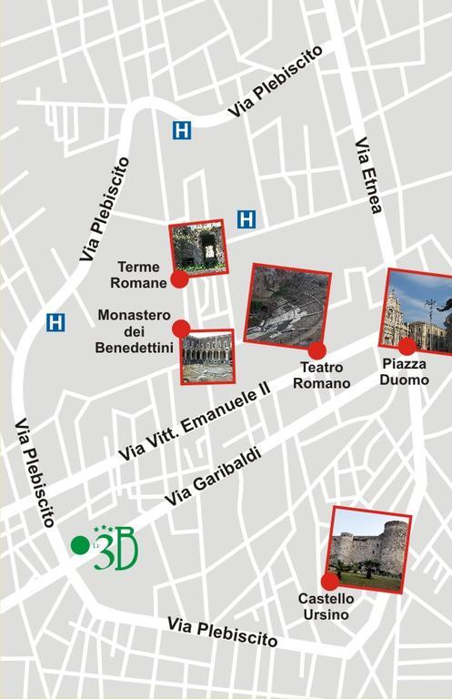 Le 3 B Bed & Breakfast CTA Exterior foto